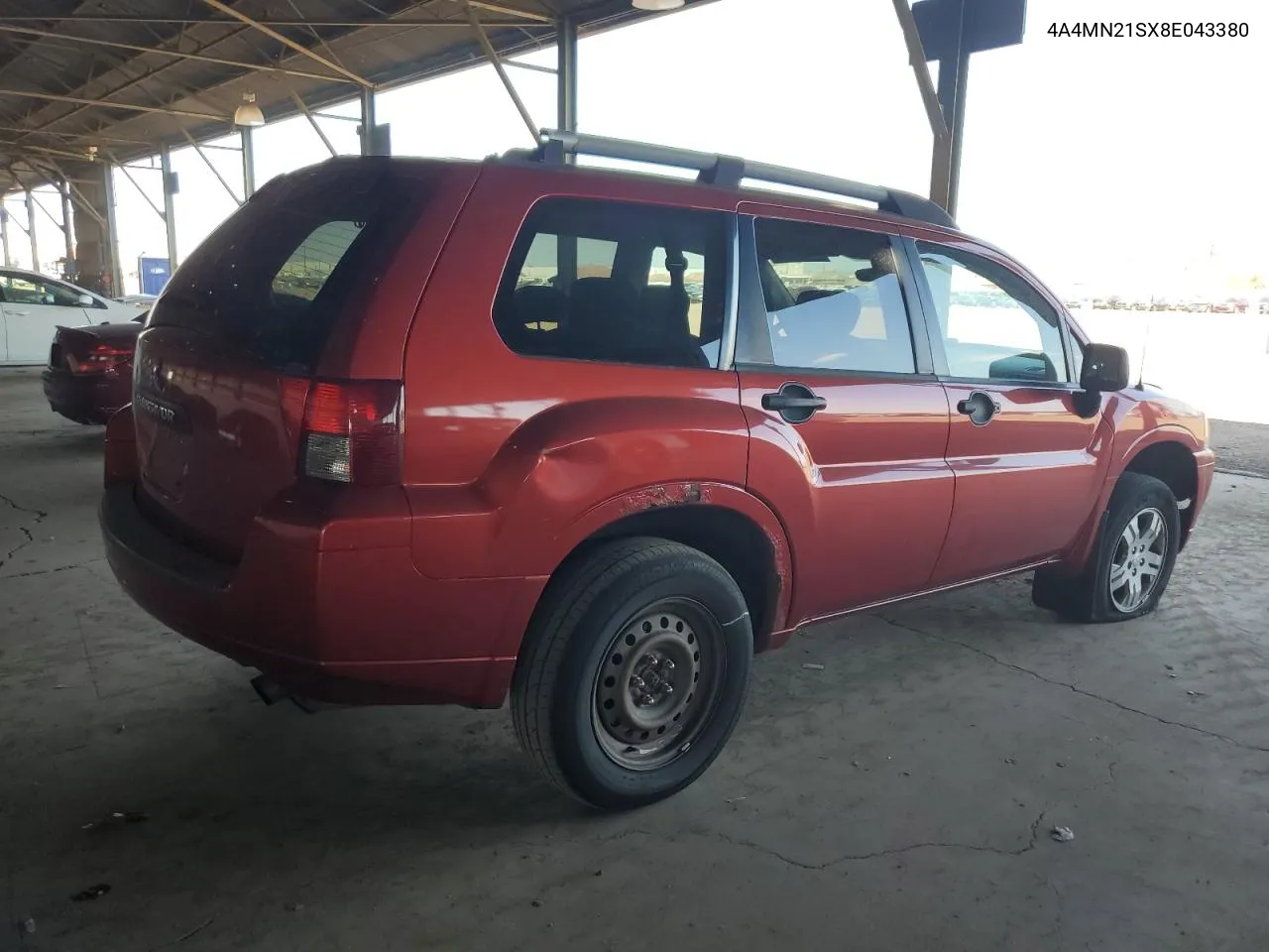 2008 Mitsubishi Endeavor Ls VIN: 4A4MN21SX8E043380 Lot: 42045525