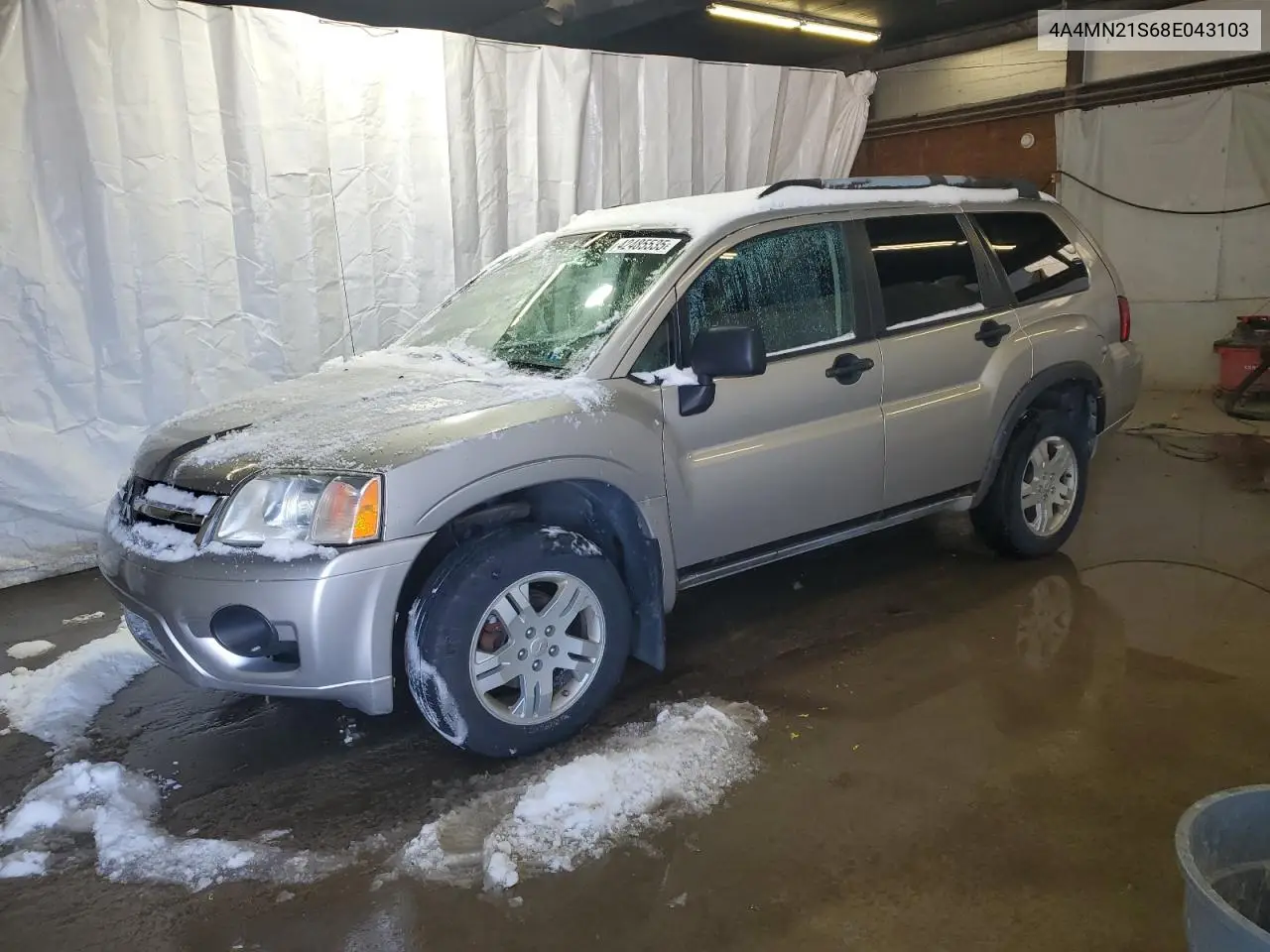 2008 Mitsubishi Endeavor Ls VIN: 4A4MN21S68E043103 Lot: 42485535