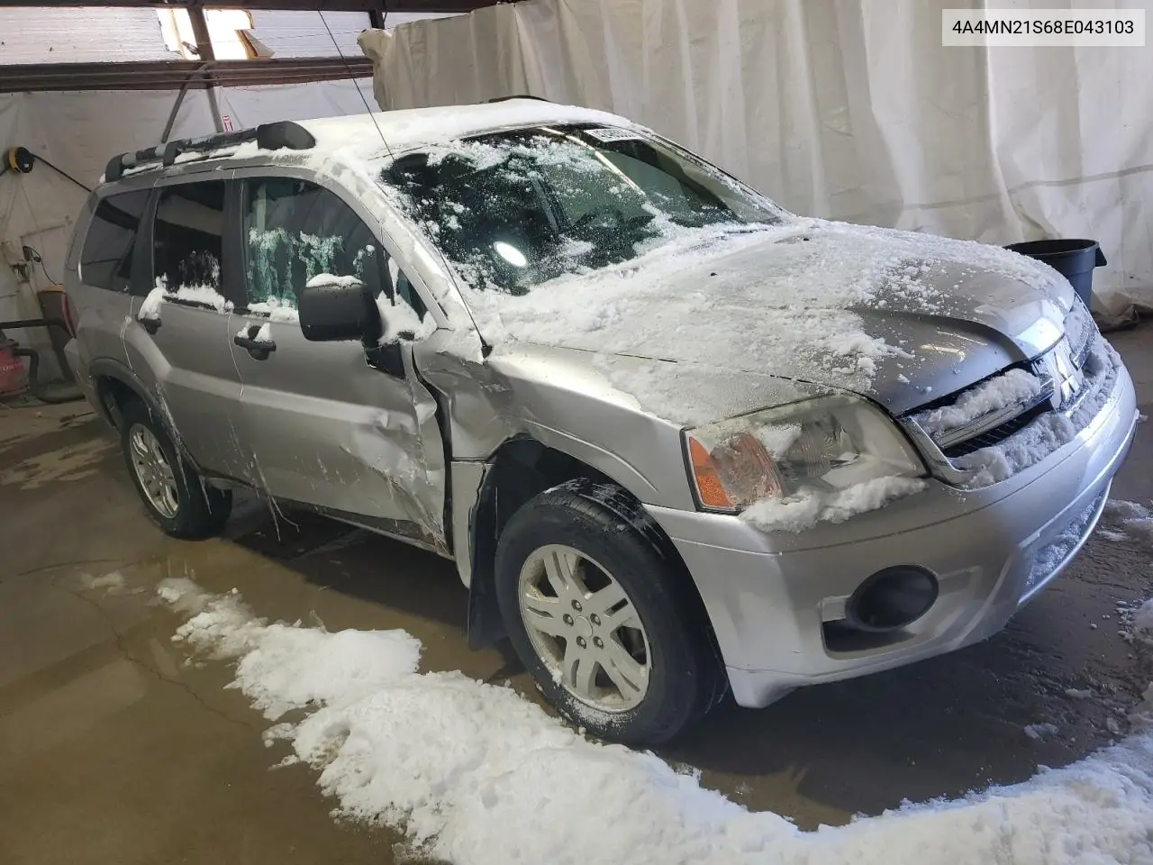2008 Mitsubishi Endeavor Ls VIN: 4A4MN21S68E043103 Lot: 42485535