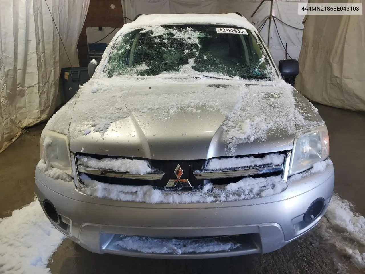 2008 Mitsubishi Endeavor Ls VIN: 4A4MN21S68E043103 Lot: 42485535