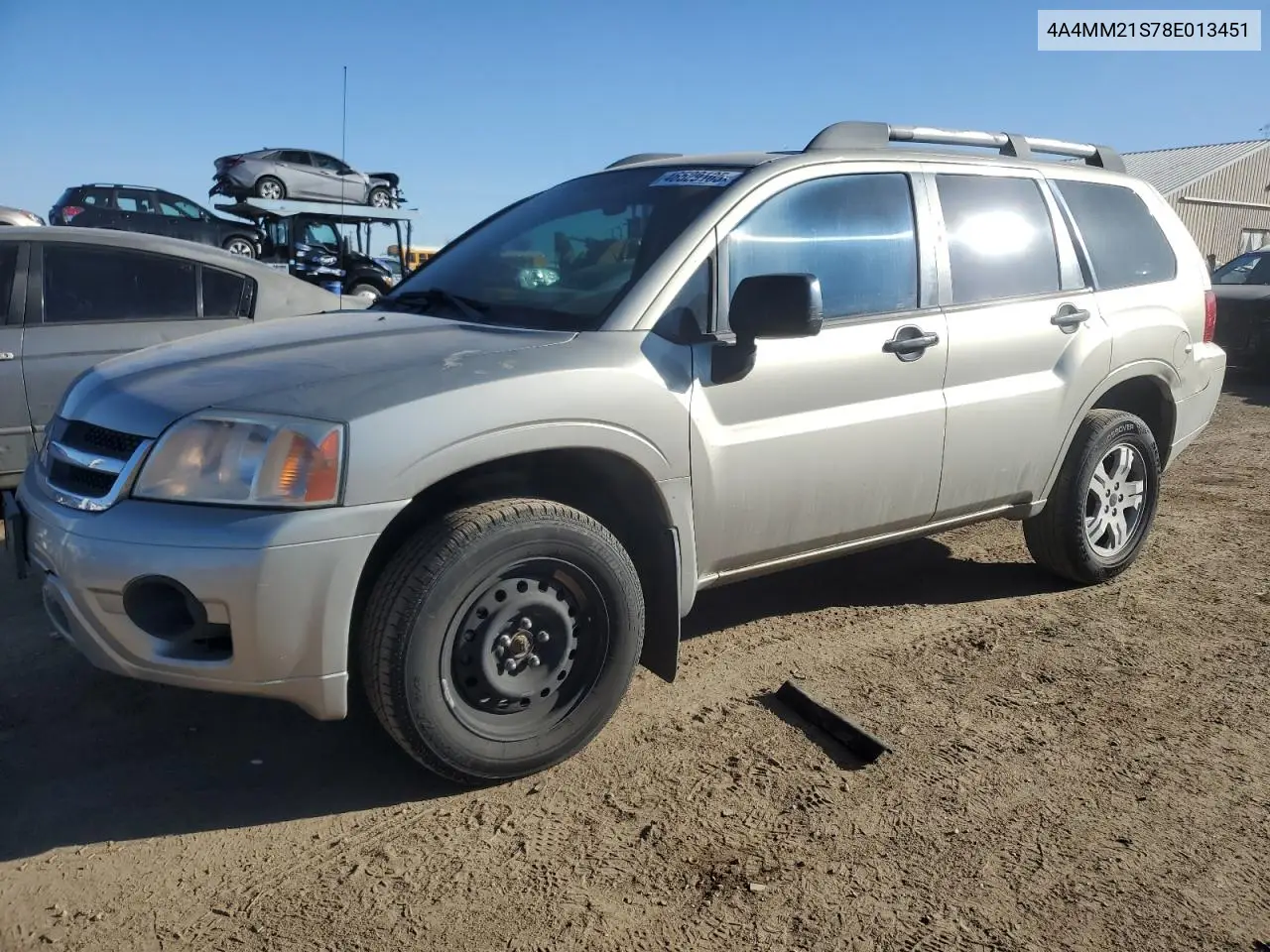 2008 Mitsubishi Endeavor Ls VIN: 4A4MM21S78E013451 Lot: 46529105