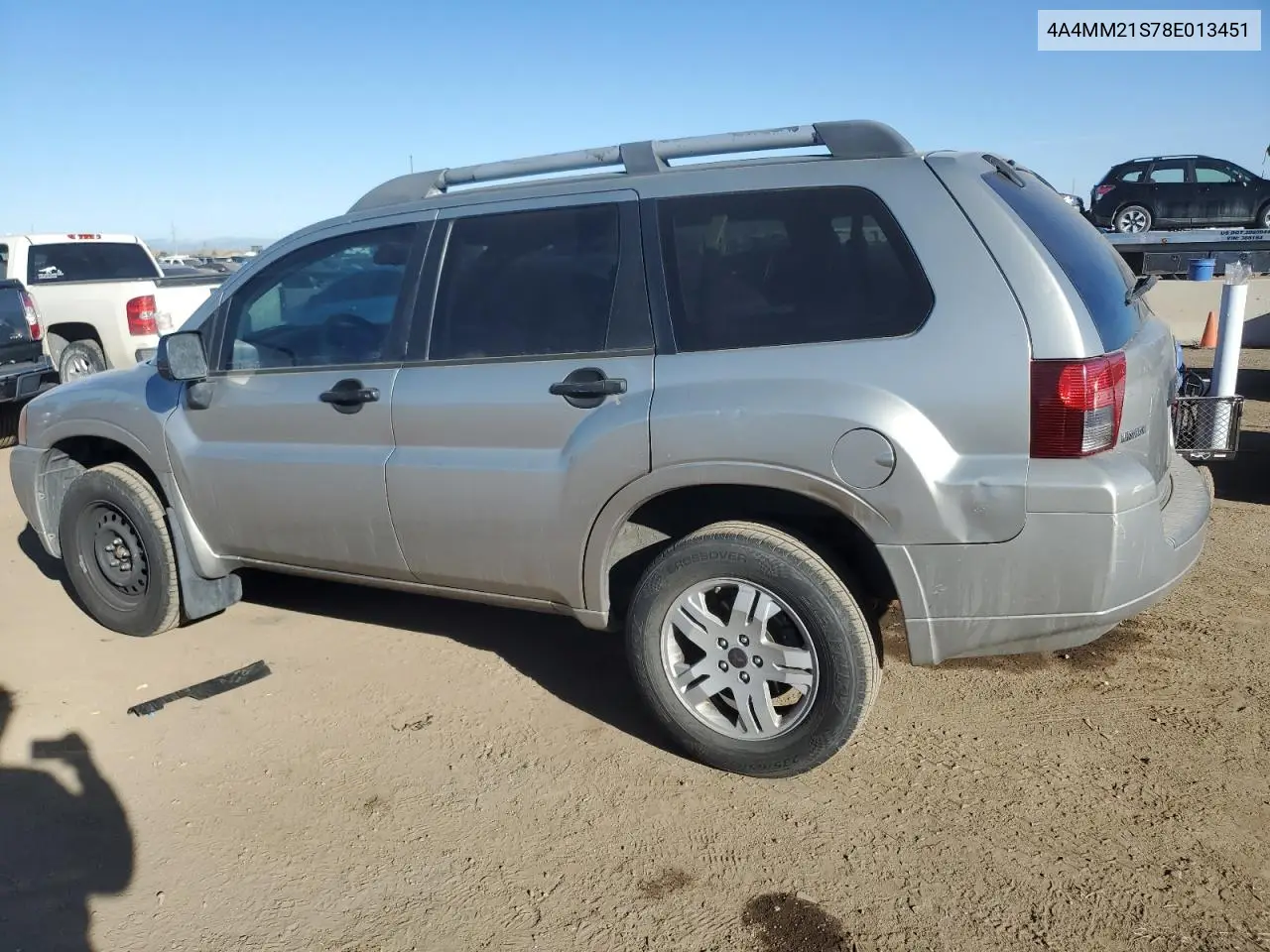 2008 Mitsubishi Endeavor Ls VIN: 4A4MM21S78E013451 Lot: 46529105