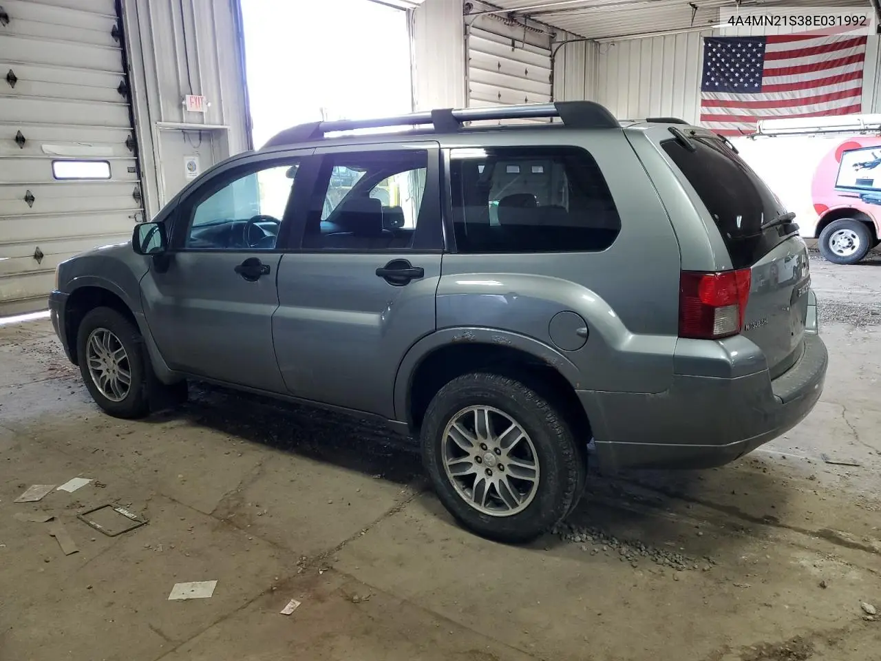 2008 Mitsubishi Endeavor Ls VIN: 4A4MN21S38E031992 Lot: 49875125