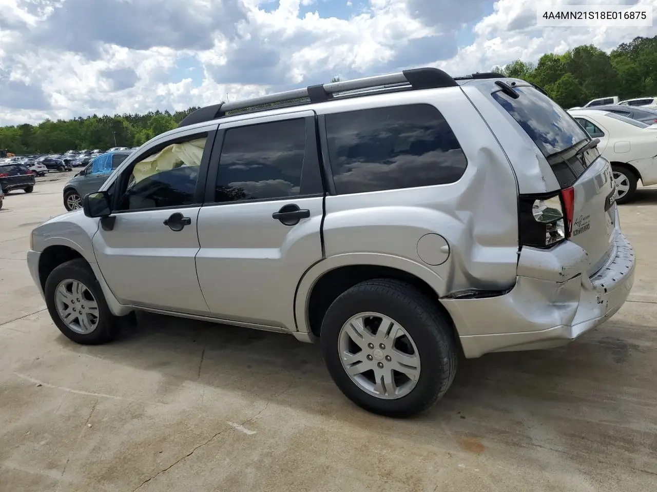 2008 Mitsubishi Endeavor Ls VIN: 4A4MN21S18E016875 Lot: 52778695
