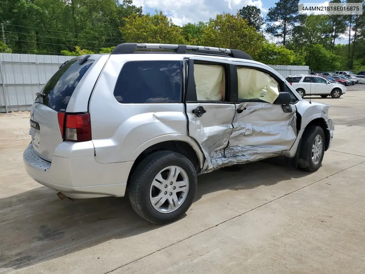 2008 Mitsubishi Endeavor Ls VIN: 4A4MN21S18E016875 Lot: 52778695