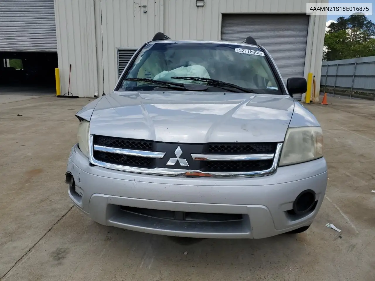 2008 Mitsubishi Endeavor Ls VIN: 4A4MN21S18E016875 Lot: 52778695