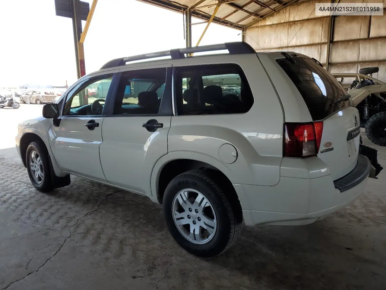 2008 Mitsubishi Endeavor Ls VIN: 4A4MN21S28E011958 Lot: 55628595