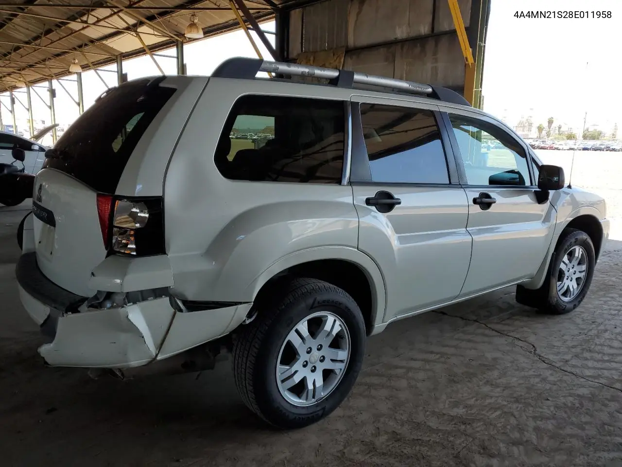 2008 Mitsubishi Endeavor Ls VIN: 4A4MN21S28E011958 Lot: 55628595