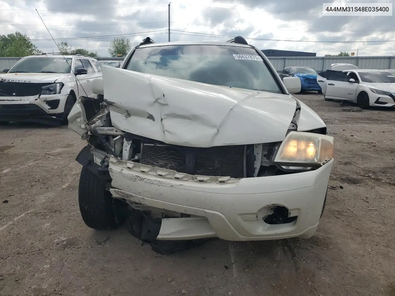 2008 Mitsubishi Endeavor Se VIN: 4A4MM31S48E035400 Lot: 56637875