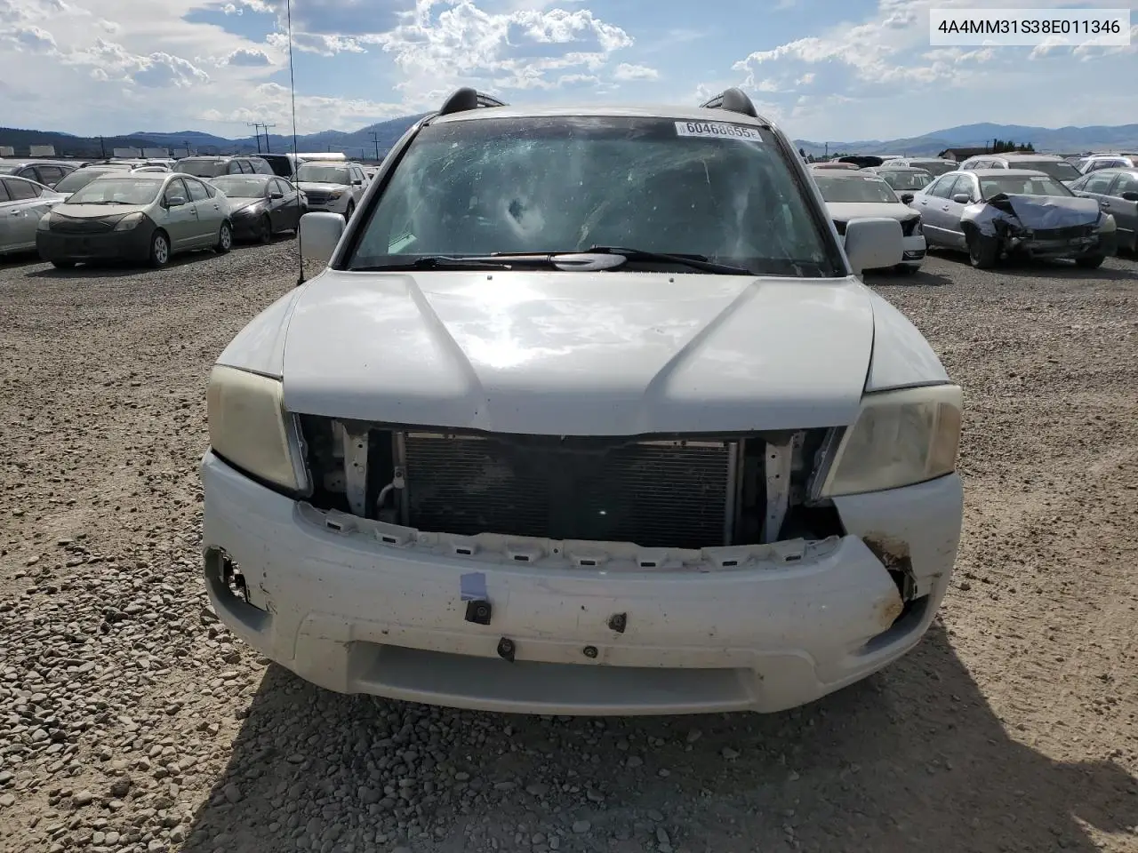 2008 Mitsubishi Endeavor Se VIN: 4A4MM31S38E011346 Lot: 60468655