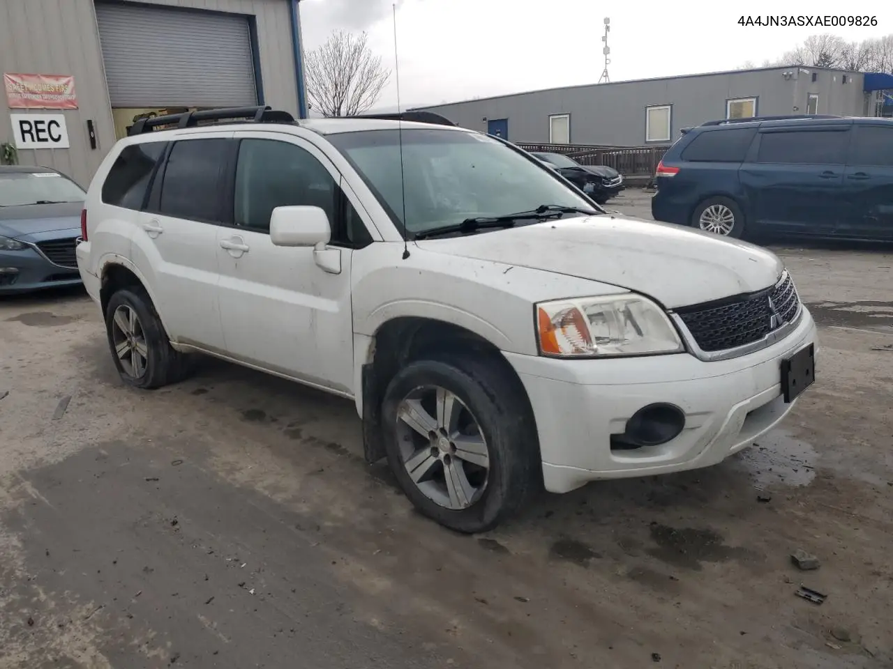 2010 Mitsubishi Endeavor Se VIN: 4A4JN3ASXAE009826 Lot: 42427945