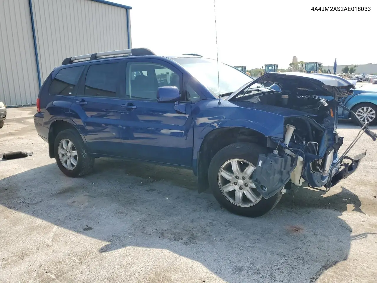 2010 Mitsubishi Endeavor Ls VIN: 4A4JM2AS2AE018033 Lot: 55929015