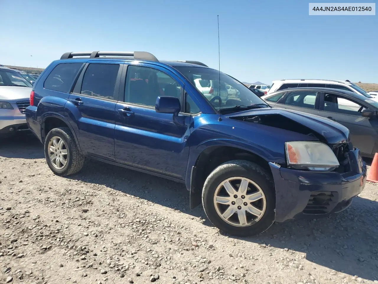 2010 Mitsubishi Endeavor Ls VIN: 4A4JN2AS4AE012540 Lot: 56115195