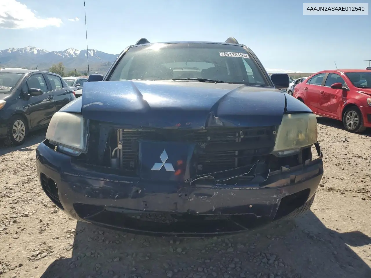 2010 Mitsubishi Endeavor Ls VIN: 4A4JN2AS4AE012540 Lot: 56115195