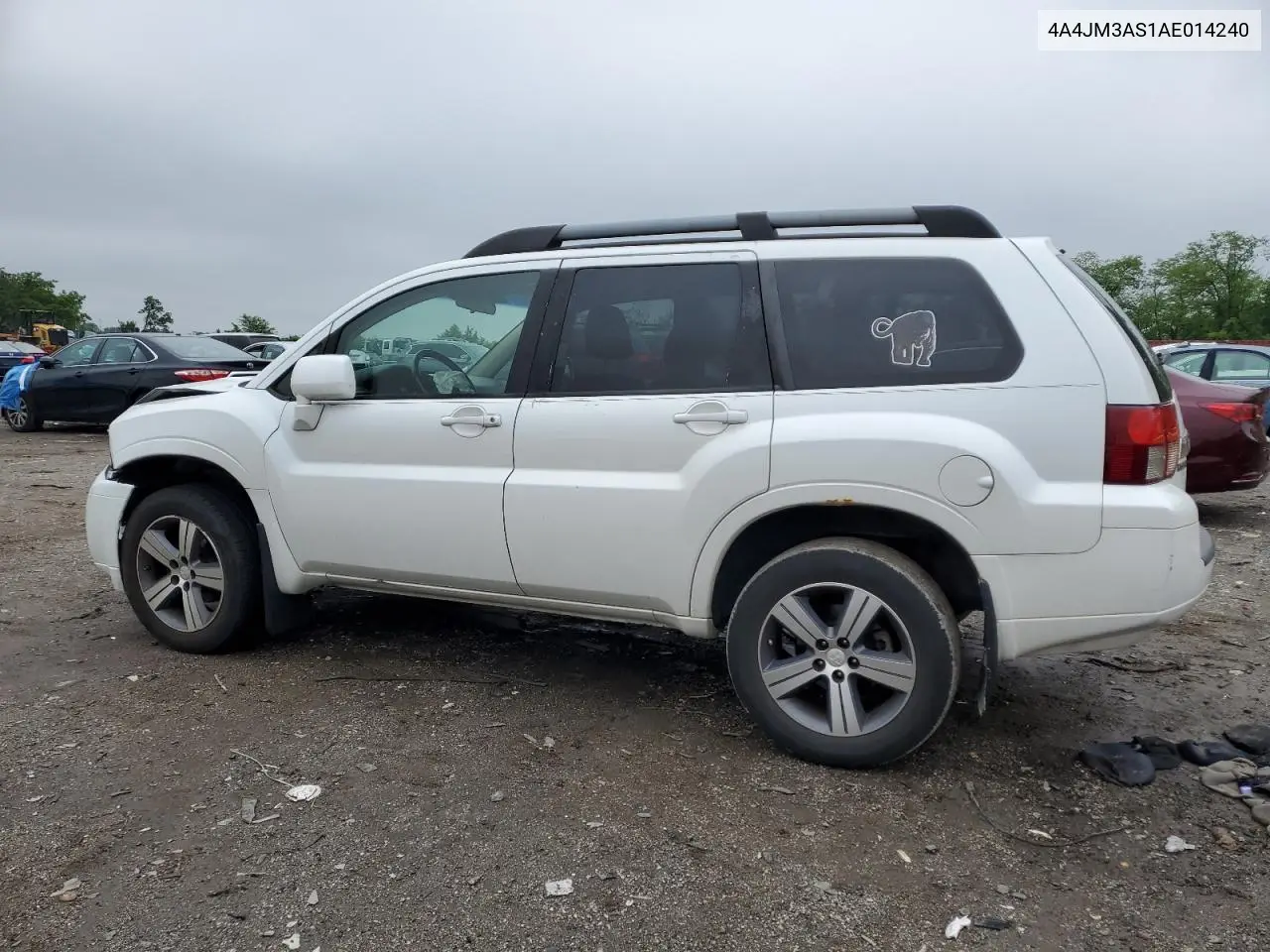 2010 Mitsubishi Endeavor Se VIN: 4A4JM3AS1AE014240 Lot: 56323485