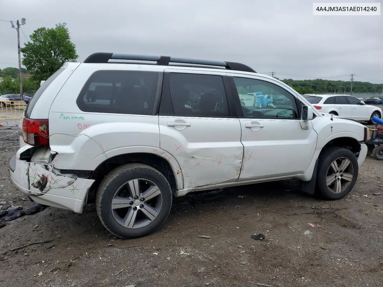 2010 Mitsubishi Endeavor Se VIN: 4A4JM3AS1AE014240 Lot: 56323485