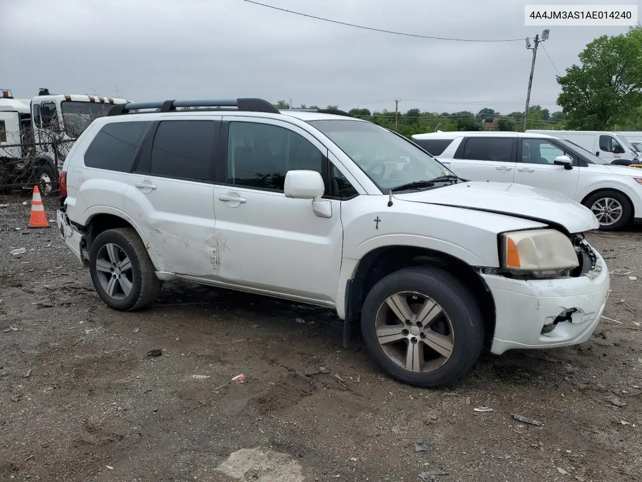 2010 Mitsubishi Endeavor Se VIN: 4A4JM3AS1AE014240 Lot: 56323485