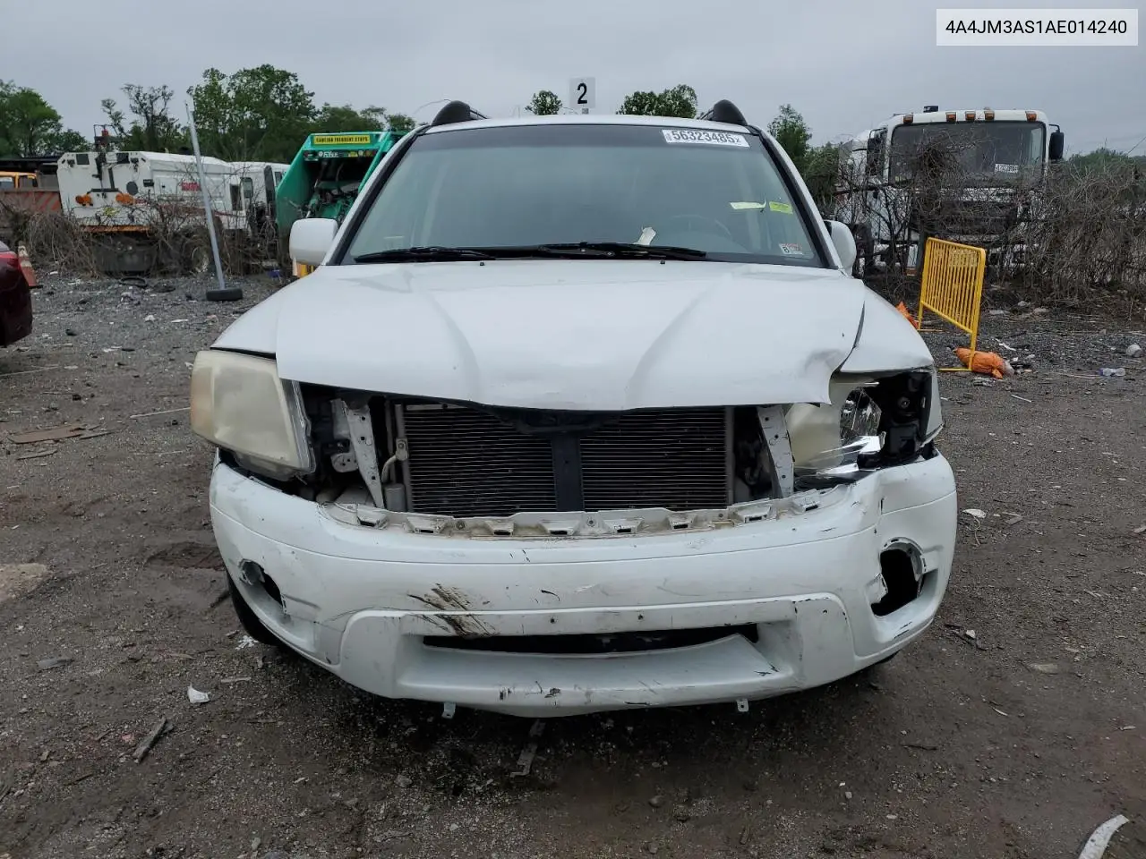 2010 Mitsubishi Endeavor Se VIN: 4A4JM3AS1AE014240 Lot: 56323485