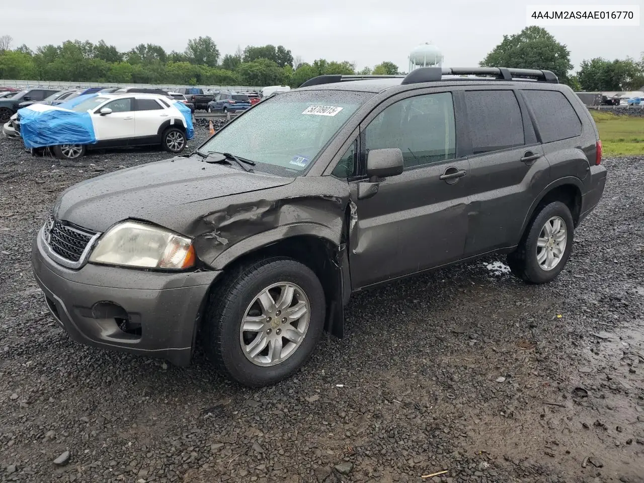 2010 Mitsubishi Endeavor Ls VIN: 4A4JM2AS4AE016770 Lot: 58709015
