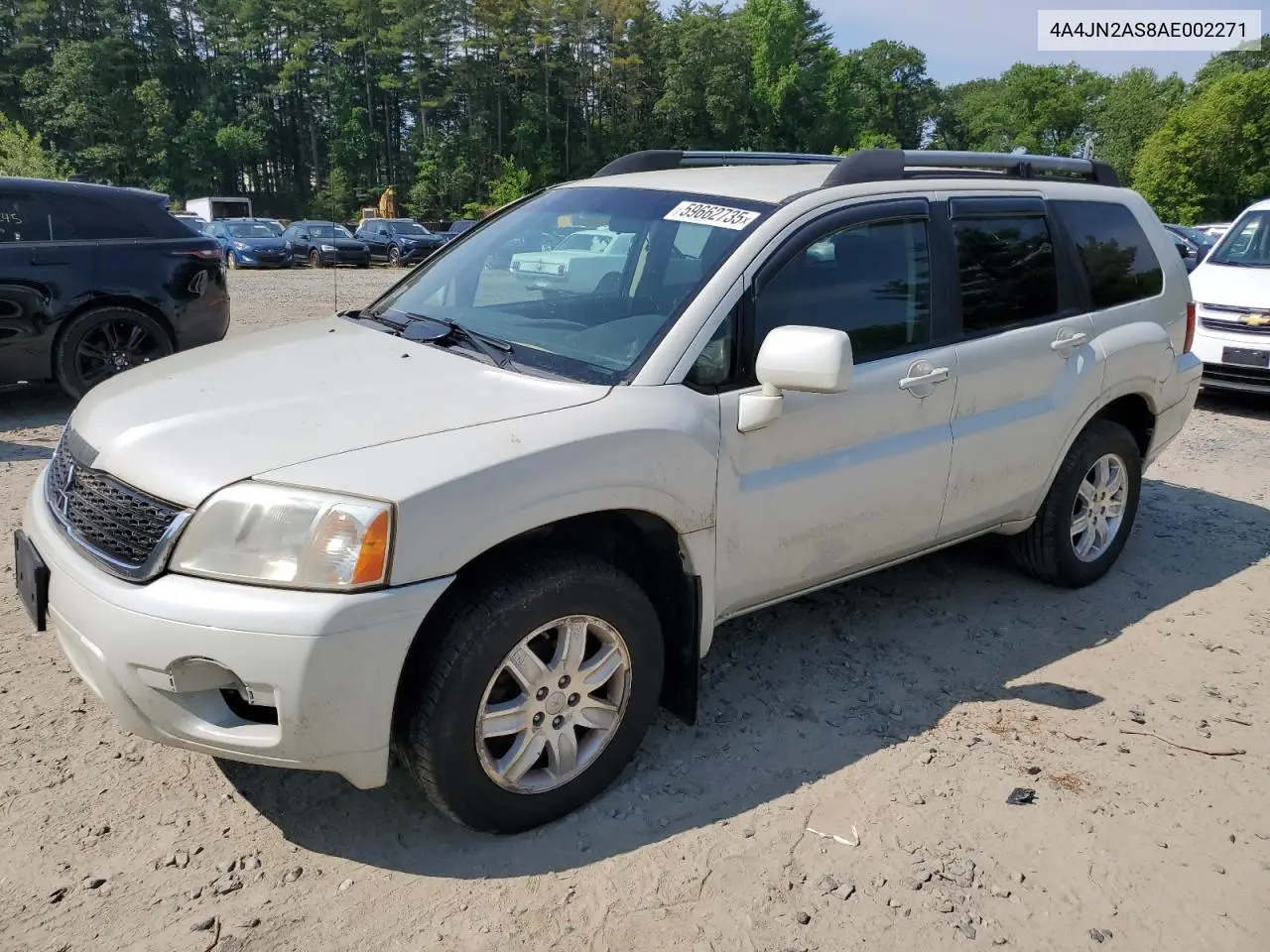 2010 Mitsubishi Endeavor Ls VIN: 4A4JN2AS8AE002271 Lot: 59662735