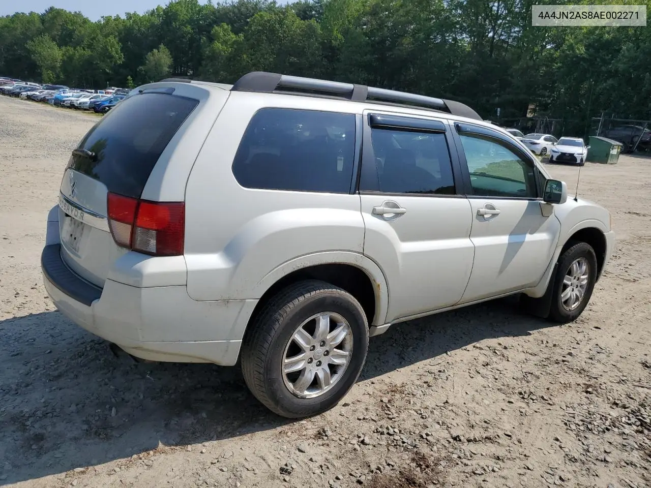 2010 Mitsubishi Endeavor Ls VIN: 4A4JN2AS8AE002271 Lot: 59662735