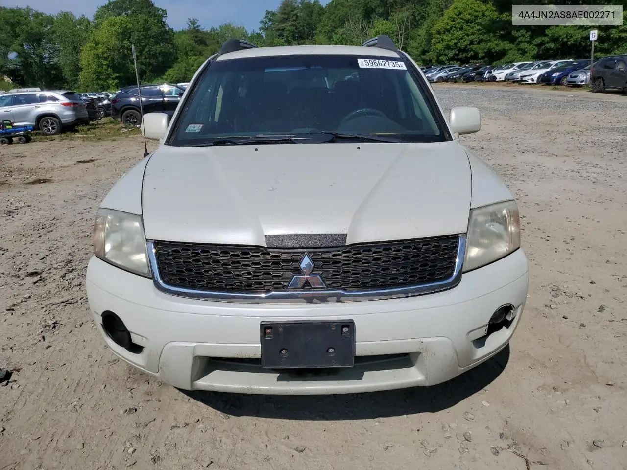 2010 Mitsubishi Endeavor Ls VIN: 4A4JN2AS8AE002271 Lot: 59662735