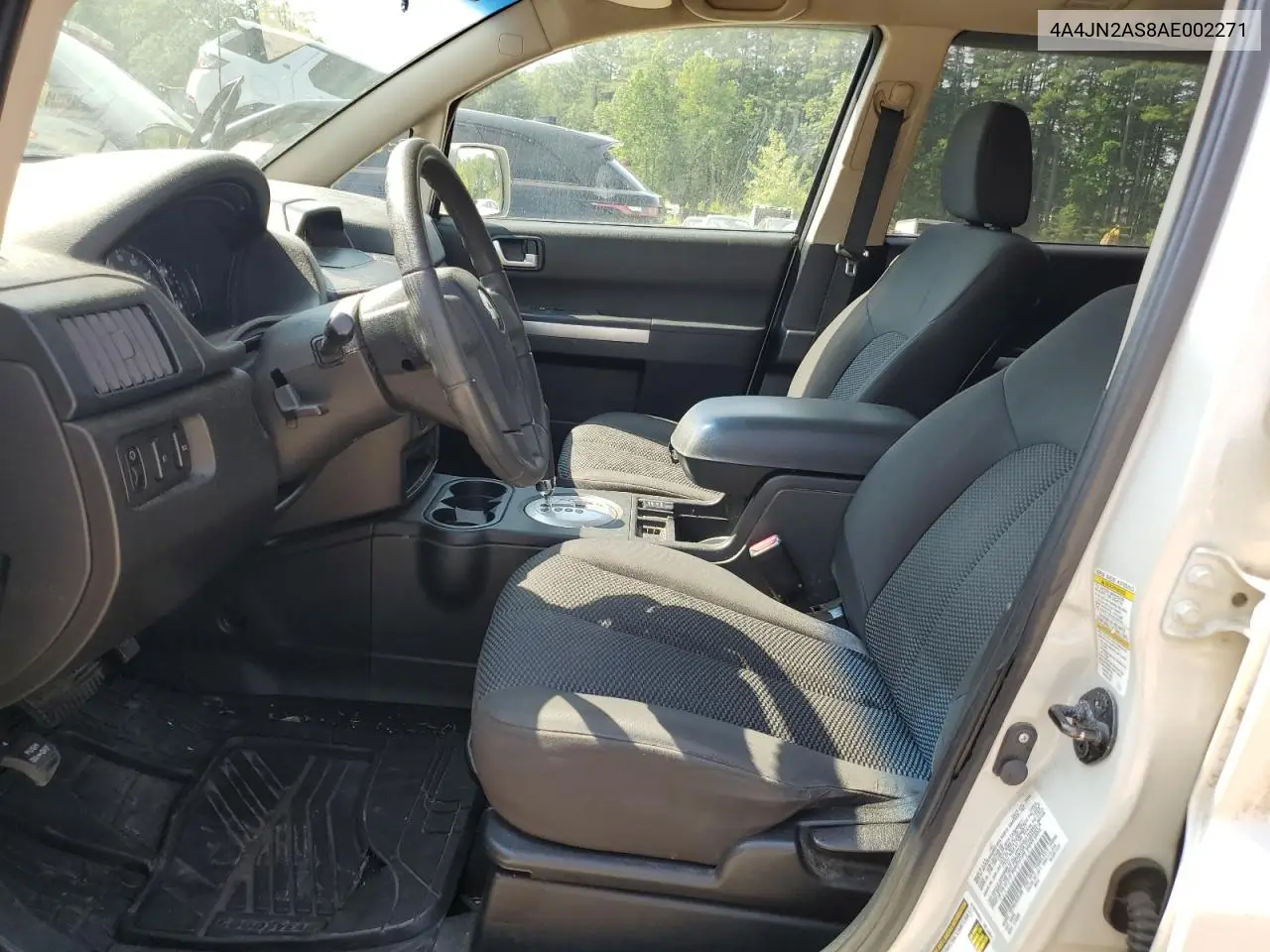 2010 Mitsubishi Endeavor Ls VIN: 4A4JN2AS8AE002271 Lot: 59662735