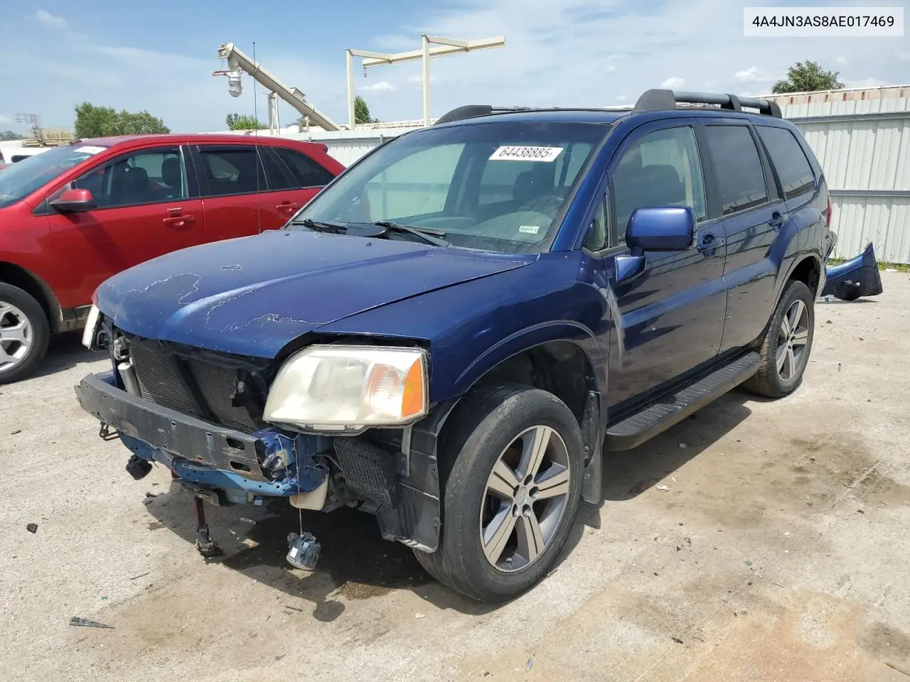 2010 Mitsubishi Endeavor Se VIN: 4A4JN3AS8AE017469 Lot: 64438885