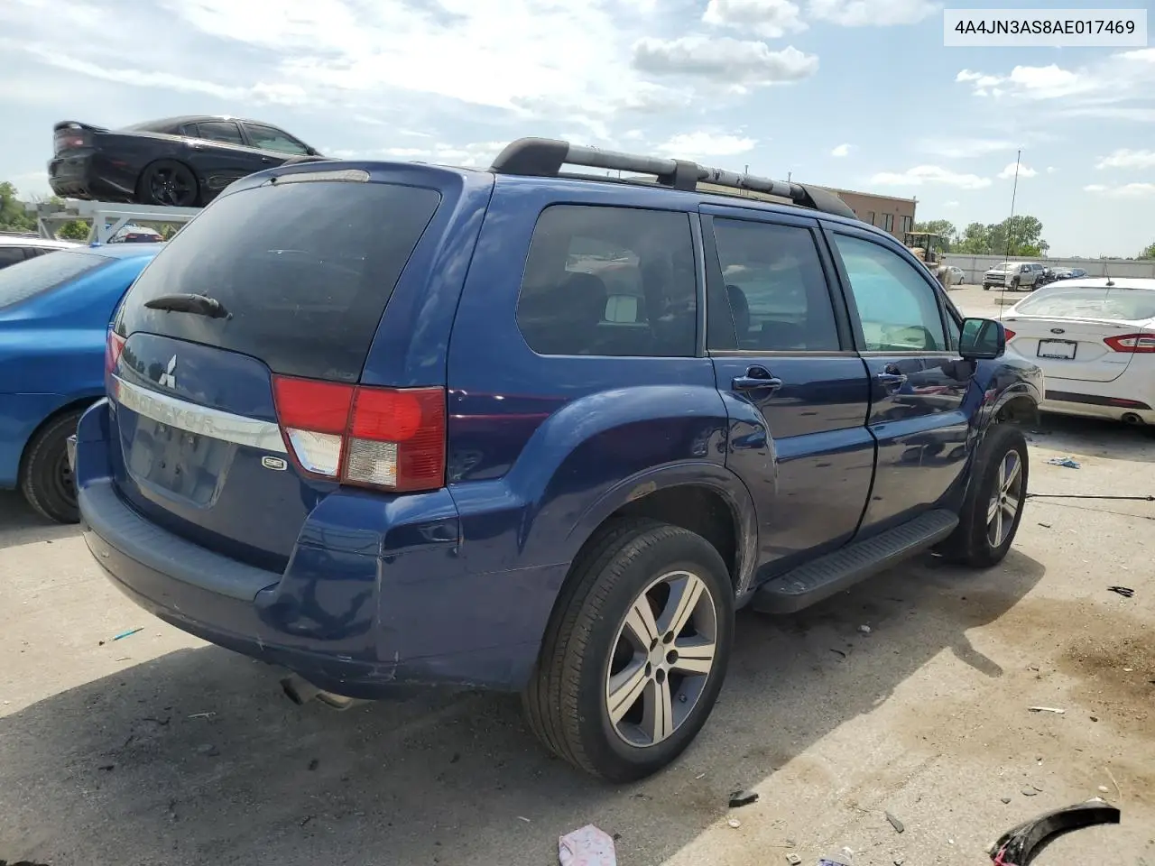 2010 Mitsubishi Endeavor Se VIN: 4A4JN3AS8AE017469 Lot: 64438885