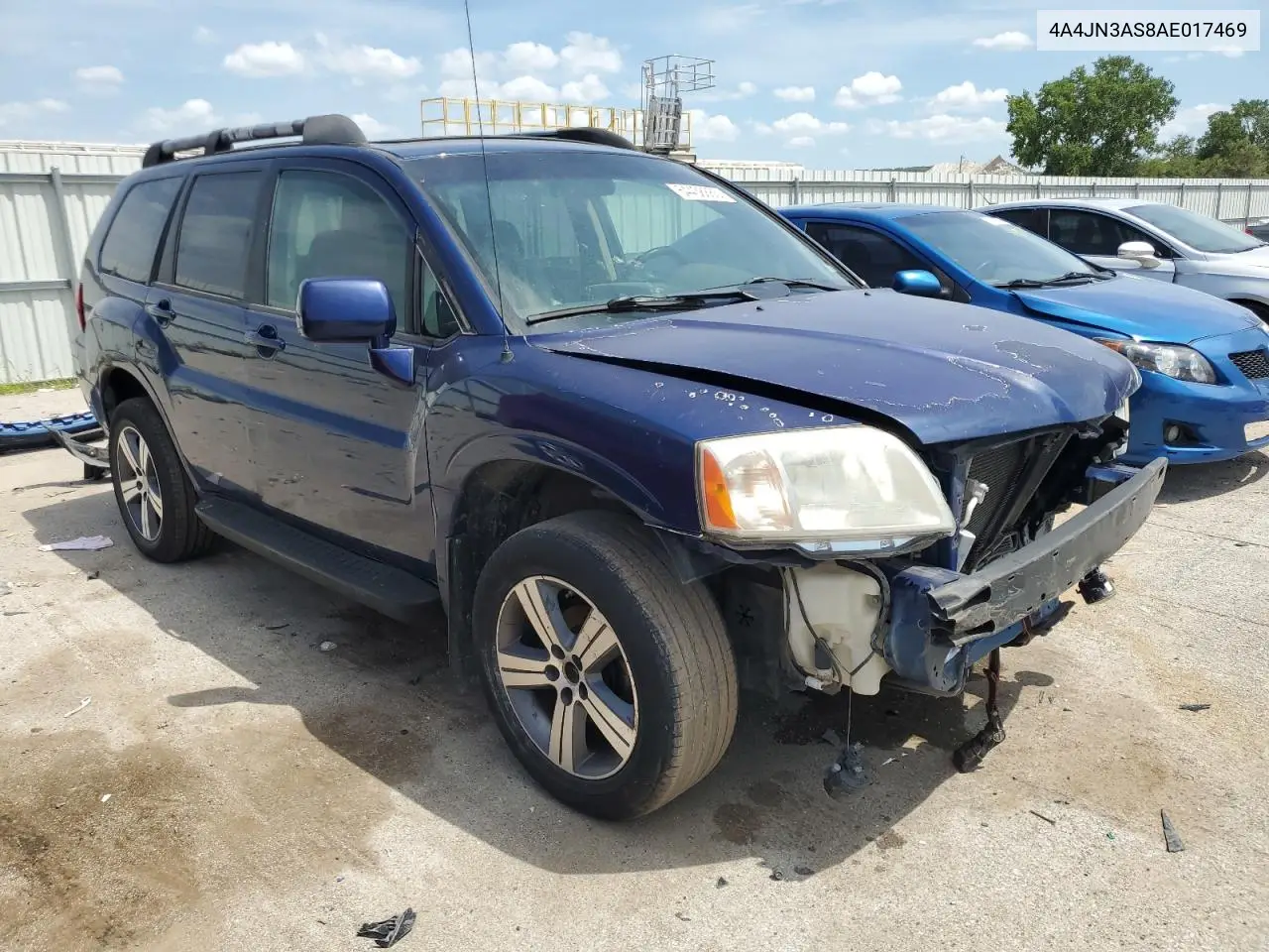 2010 Mitsubishi Endeavor Se VIN: 4A4JN3AS8AE017469 Lot: 64438885