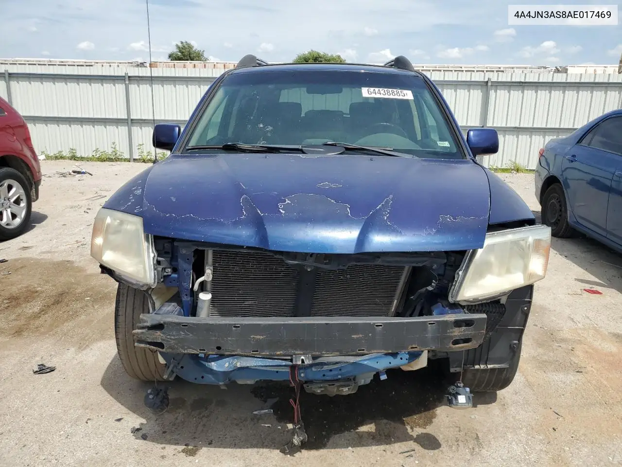 2010 Mitsubishi Endeavor Se VIN: 4A4JN3AS8AE017469 Lot: 64438885