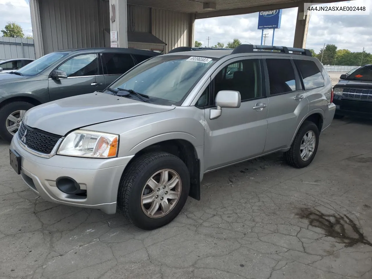 2010 Mitsubishi Endeavor Ls VIN: 4A4JN2ASXAE002448 Lot: 69396583