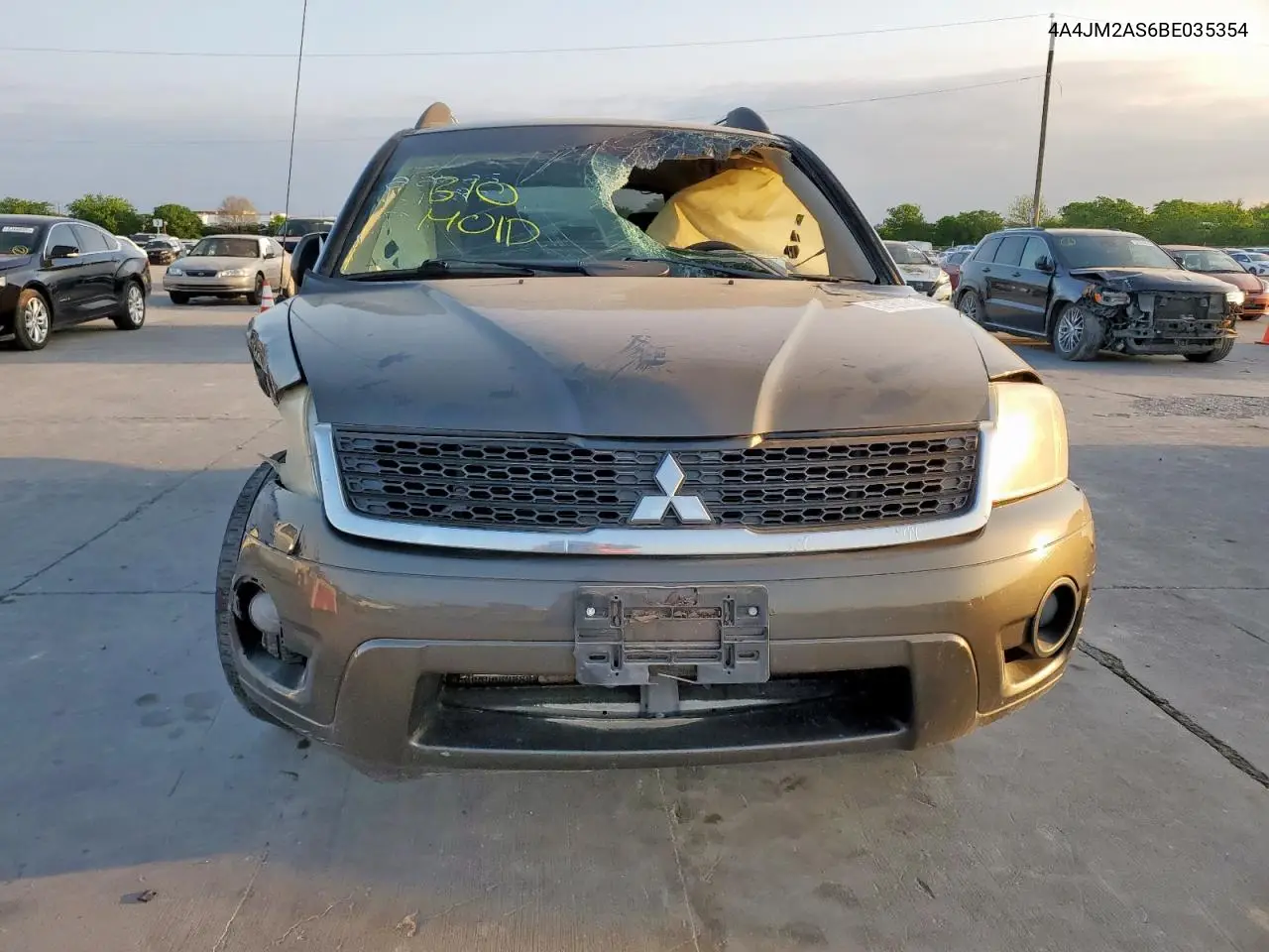 2011 Mitsubishi Endeavor Ls VIN: 4A4JM2AS6BE035354 Lot: 51950515