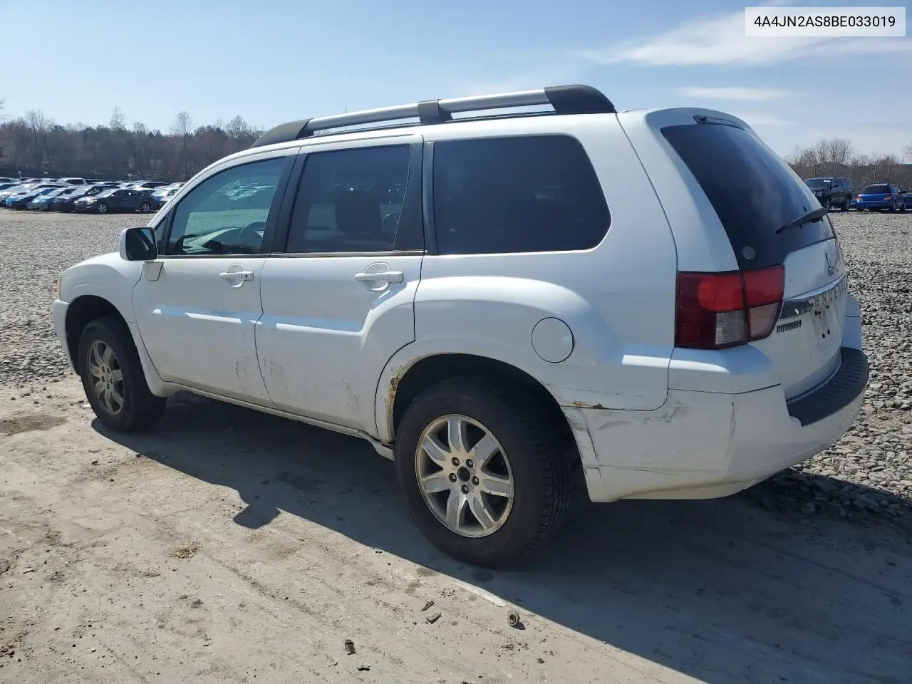 2011 Mitsubishi Endeavor Ls VIN: 4A4JN2AS8BE033019 Lot: 53356065