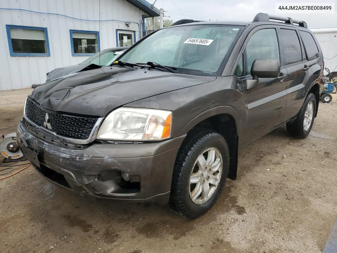 2011 Mitsubishi Endeavor Ls VIN: 4A4JM2AS7BE008499 Lot: 54657605