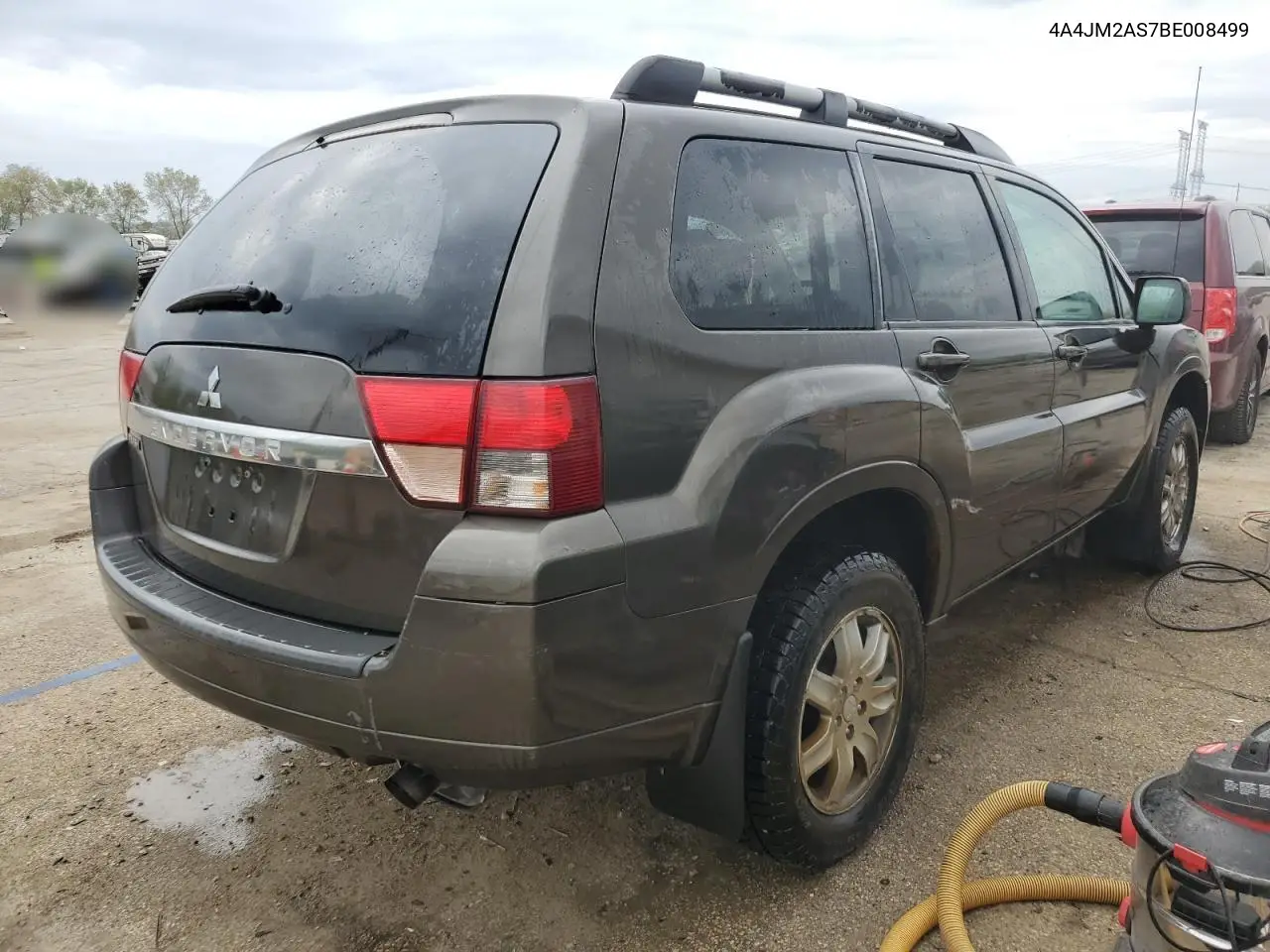 2011 Mitsubishi Endeavor Ls VIN: 4A4JM2AS7BE008499 Lot: 54657605