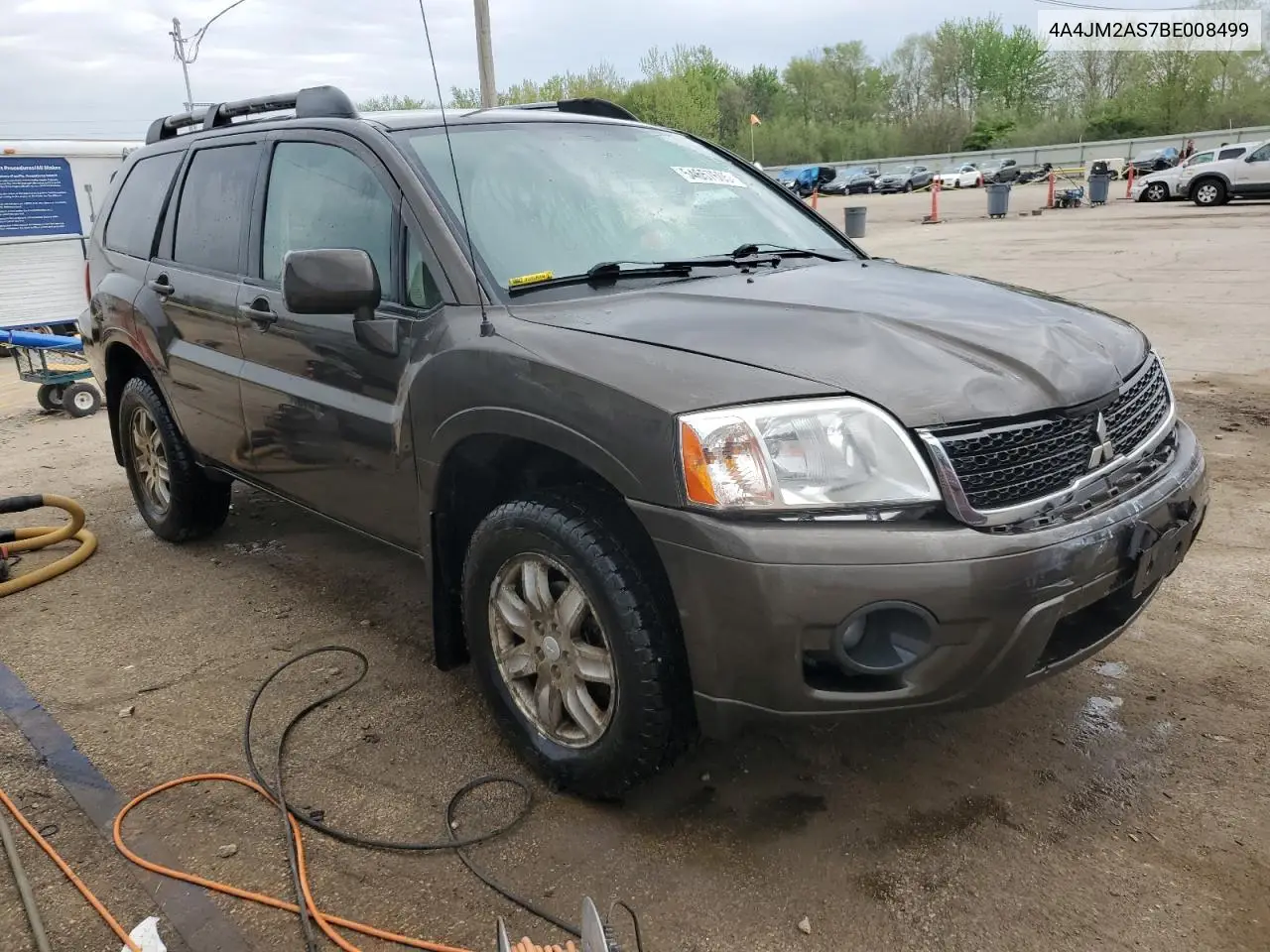 2011 Mitsubishi Endeavor Ls VIN: 4A4JM2AS7BE008499 Lot: 54657605