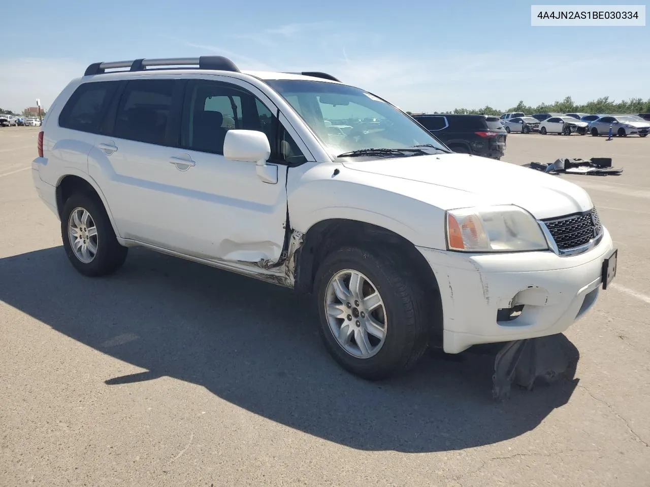 2011 Mitsubishi Endeavor Ls VIN: 4A4JN2AS1BE030334 Lot: 54755994