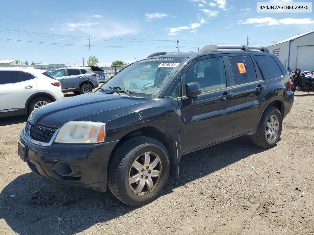 2011 Mitsubishi Endeavor Ls VIN: 4A4JN2AS1BE029975 Lot: 56496015