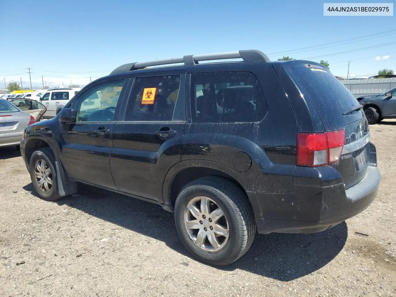 2011 Mitsubishi Endeavor Ls VIN: 4A4JN2AS1BE029975 Lot: 56496015