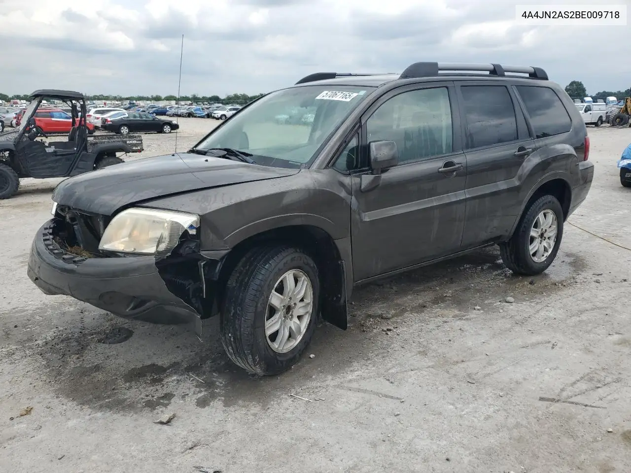 2011 Mitsubishi Endeavor Ls VIN: 4A4JN2AS2BE009718 Lot: 57067165