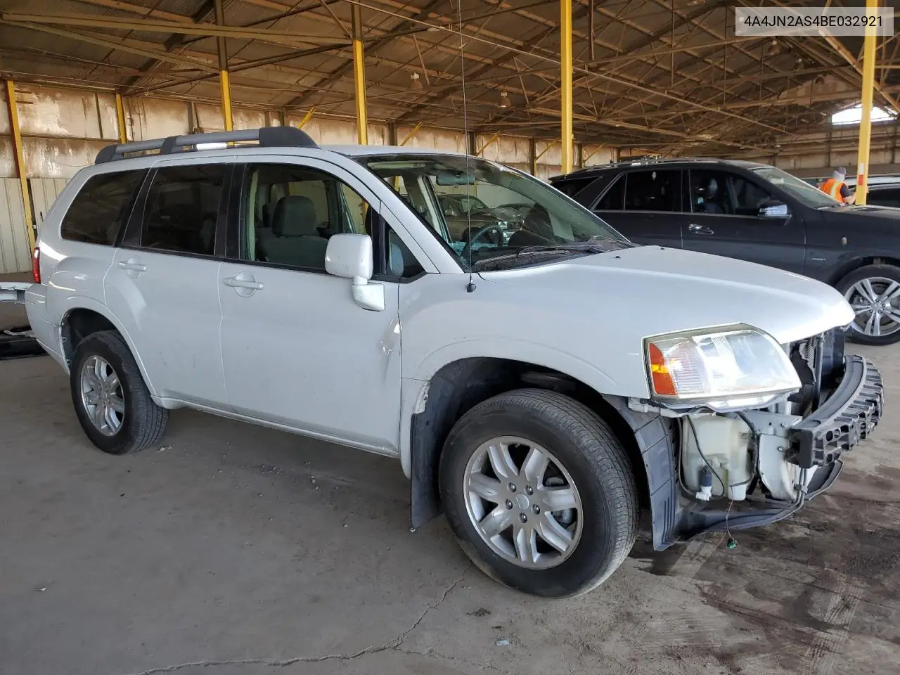 2011 Mitsubishi Endeavor Ls VIN: 4A4JN2AS4BE032921 Lot: 57999155