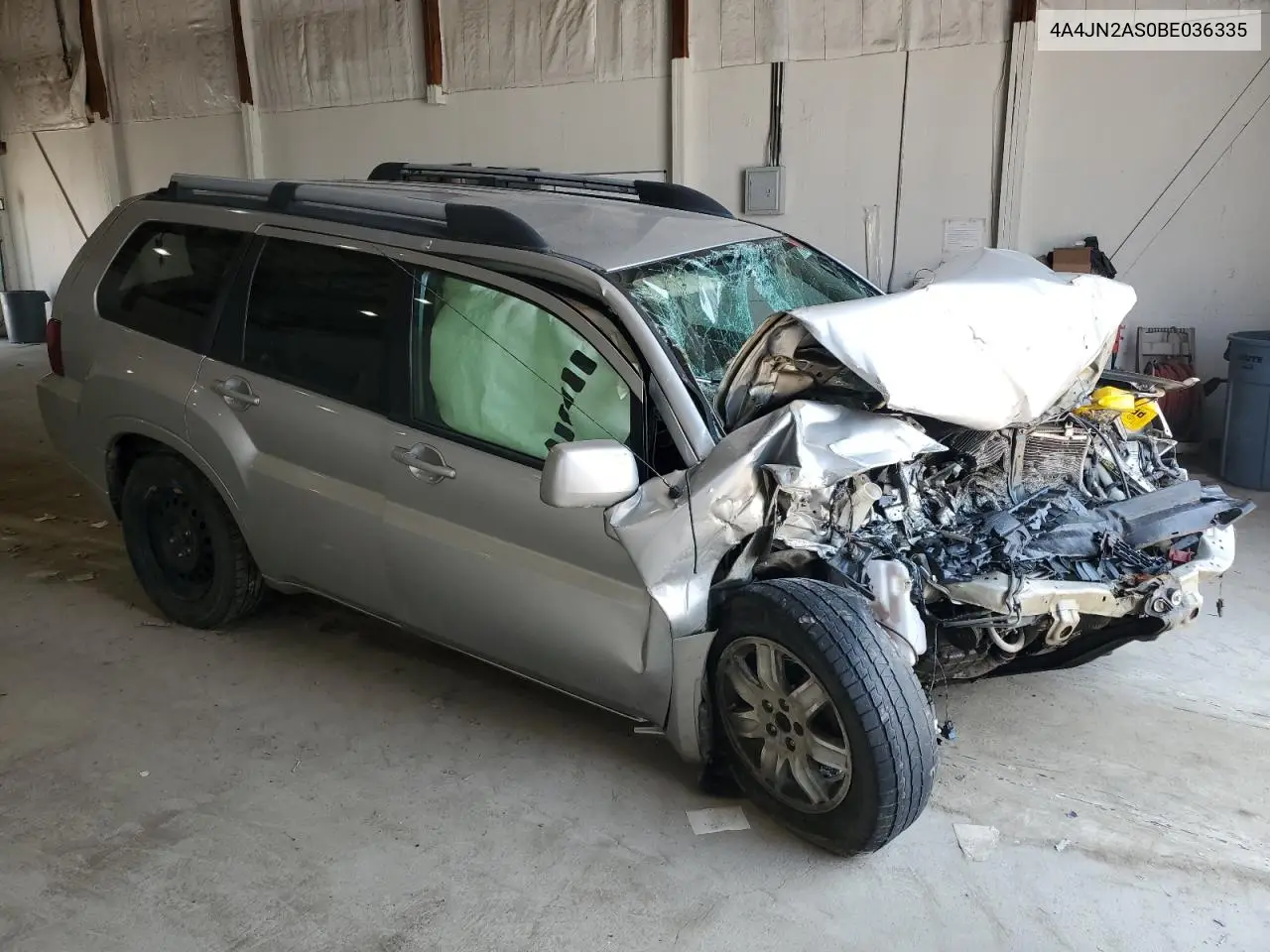 2011 Mitsubishi Endeavor Ls VIN: 4A4JN2AS0BE036335 Lot: 59087855