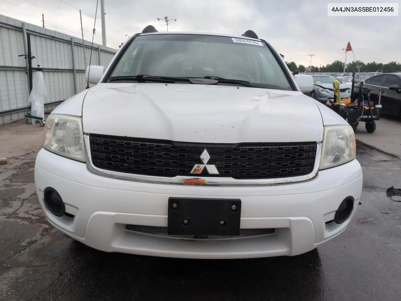 2011 Mitsubishi Endeavor Se VIN: 4A4JN3AS5BE012456 Lot: 59554235