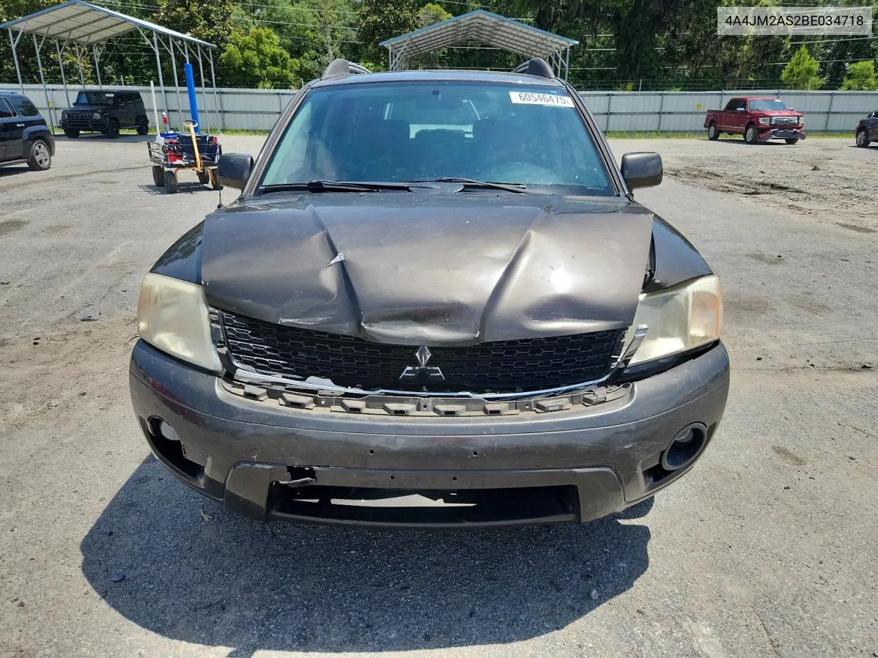 2011 Mitsubishi Endeavor Ls VIN: 4A4JM2AS2BE034718 Lot: 60546475