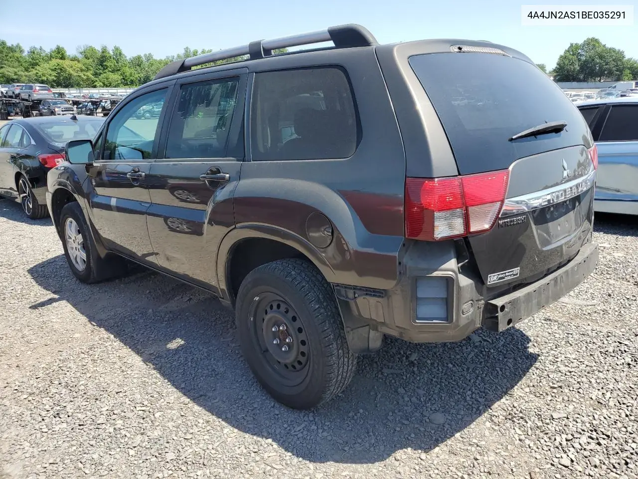 2011 Mitsubishi Endeavor Ls VIN: 4A4JN2AS1BE035291 Lot: 62100915