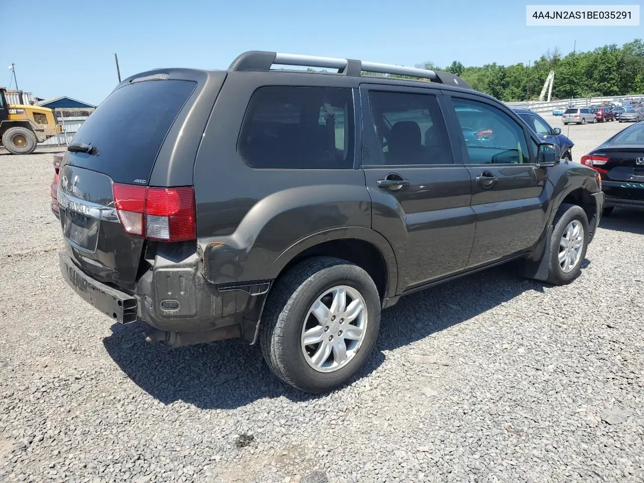 2011 Mitsubishi Endeavor Ls VIN: 4A4JN2AS1BE035291 Lot: 62100915