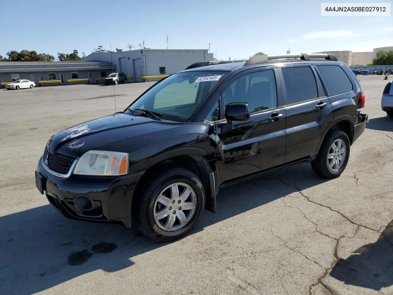 2011 Mitsubishi Endeavor Ls VIN: 4A4JN2AS0BE027912 Lot: 62352465
