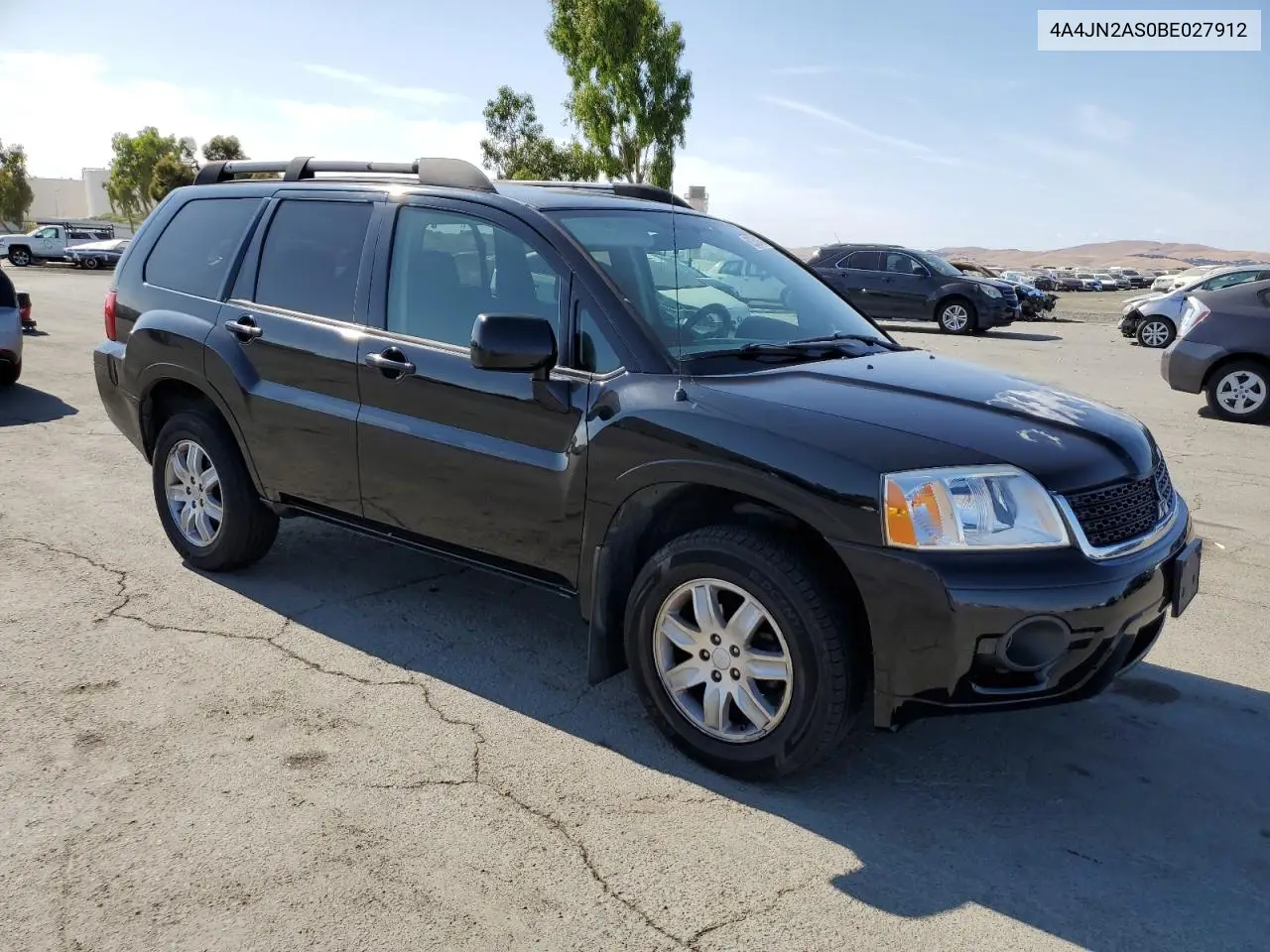 2011 Mitsubishi Endeavor Ls VIN: 4A4JN2AS0BE027912 Lot: 62352465