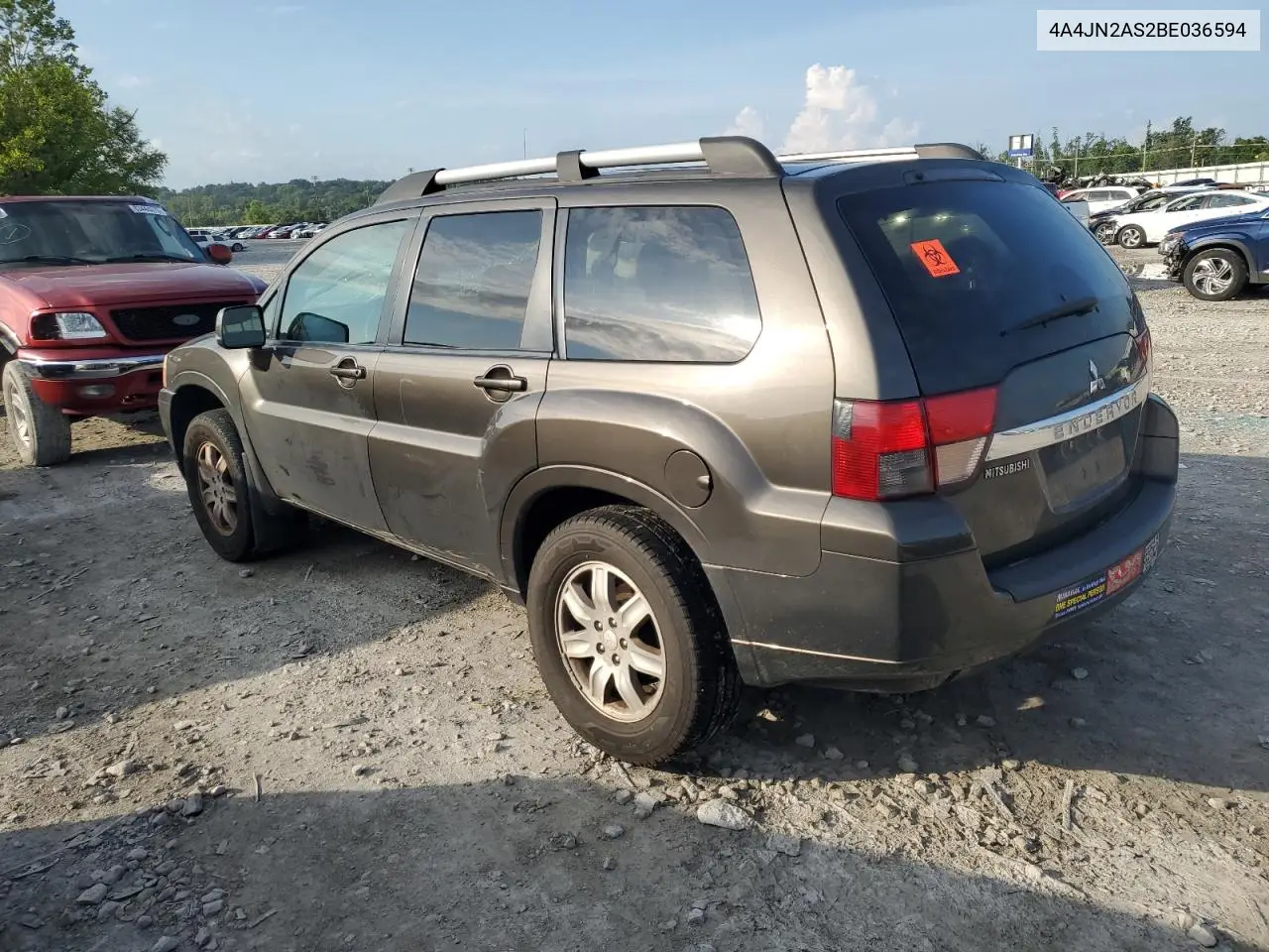 2011 Mitsubishi Endeavor Ls VIN: 4A4JN2AS2BE036594 Lot: 63915095